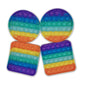 RAINBOW PUSH POP IT TOY ASSORTED