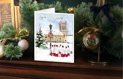 Tom Smith Boxed Christmas Cards Pack - 15 Luxury Xmas Cards with Envelopes and Seals - Recycled Eco Friendly Christmas Card Set
