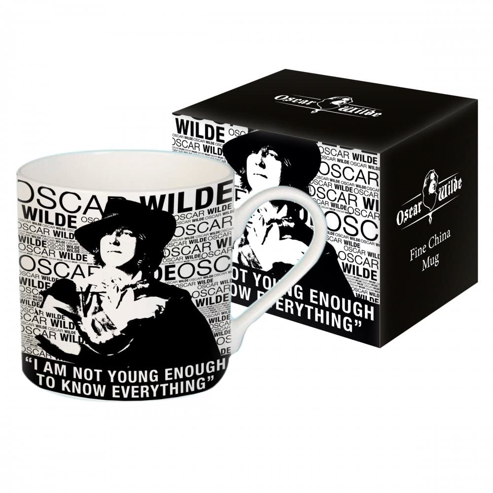Oscar Wilde I Am Not Young Enough Mug in Box