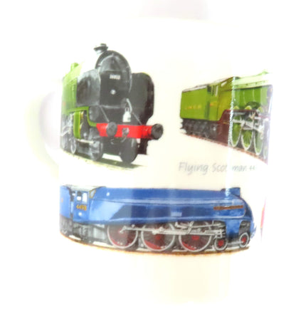Classic Train Bone China Mug 9 cm