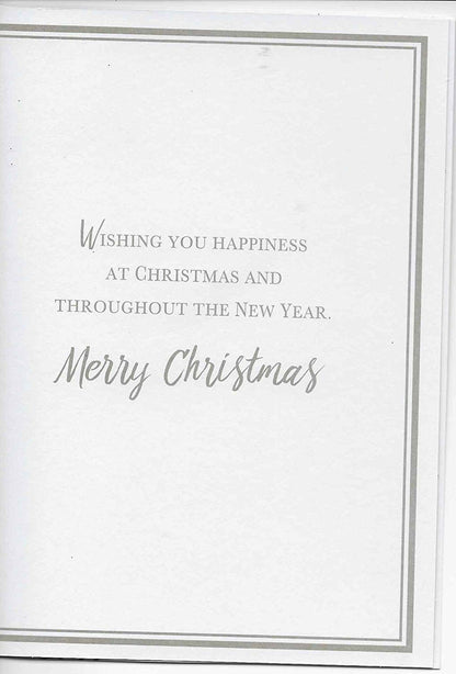 Pack of 8 Christmas Cards - Robins - 2 Designs 4 of Each