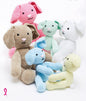 King Cole 9150 Knitting Pattern Rabbit Toys in Yummy