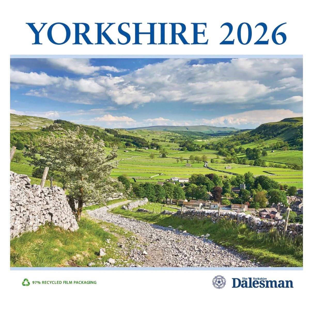 Yorkshire Dalesman Deluxe Calendar 2026, Deluxe Calendars, Month To View, Travel, Gift