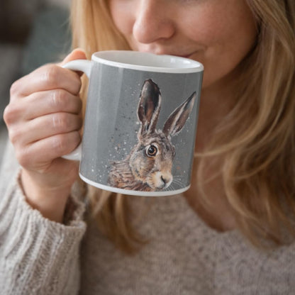 Design By Violet Ceramic Animal Mug in Gift Box – 350ml Countryside Mug for Easter, Gifting, Christmas and Birthdays