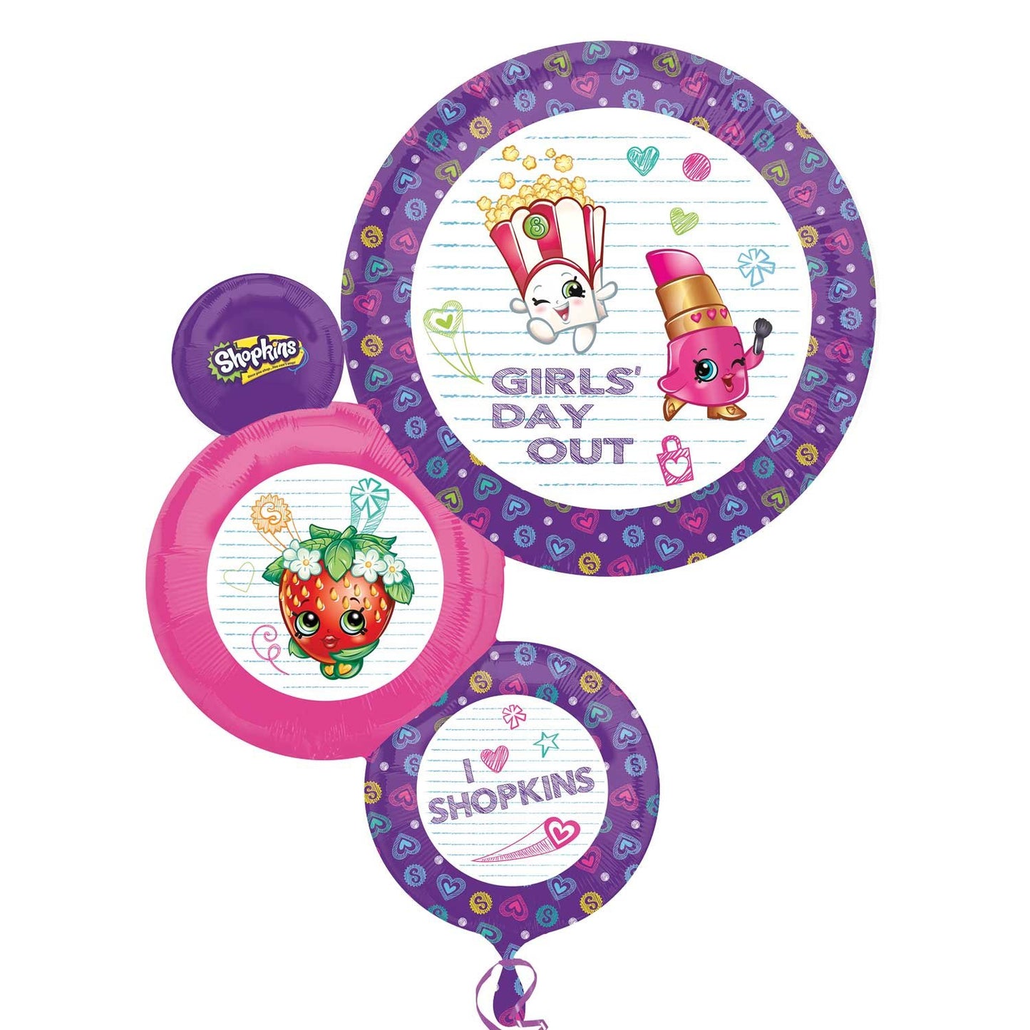 Amscan International 3481001 22-Inch "Shopkins Super Shape" Foil Balloon