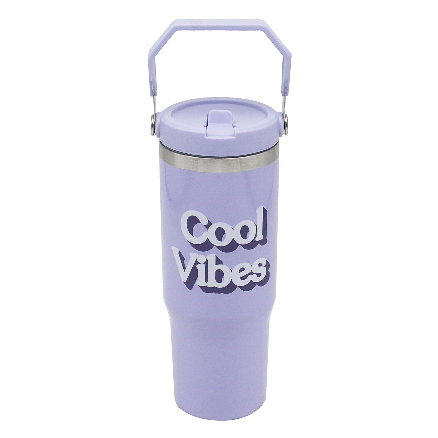 Lesser & Pavey Lilac Drinks Tumbler 900ml for Cold & Hot Drinks | Stylish Tumbler Drinking Glasses for Water & Cold Drinks | Lovely Tableware Glass Gifts for Women & Men