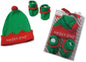 Baby Hat and Booties Christmas Gift Set - Elf