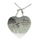 Juliana Family & Love Sentimental Metallic with Neutral/Pastel Accents Hanging Mirrored Plaque, Small to Medium, Glass