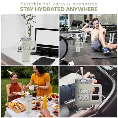 Lesser & Pavey Keep Cool Drinks Cup 700ml for Hot & Cold Drinks | Durable Coffee Cups for Home & Office | Comfortable & Easy-to-Hold Coffee Mugs for Beverages & Daily Use