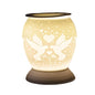 Porcelain Etched Aroma Lamp - Love Birds