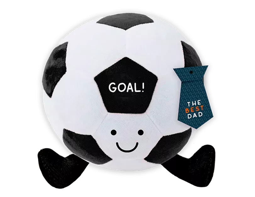 Plush Football 10x11cm   best dad