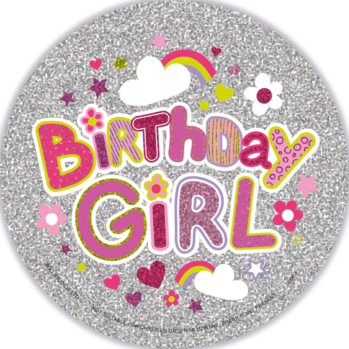 Birthday Girl    badge    mega