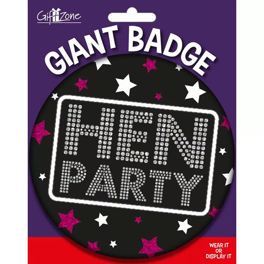 Hen Party Bride To Be  mega  badge