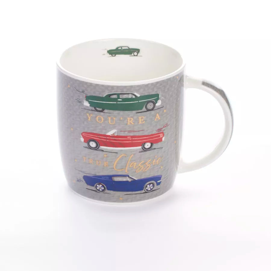 true    classic car mug