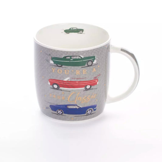 true    classic car mug