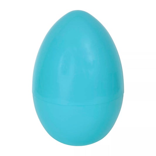 Giant Fillable Plastic Easter Egg Baby blue    14 Inch