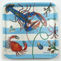FRUITS OF THE SEA SQUARE TRAY   BY EMMA BALL