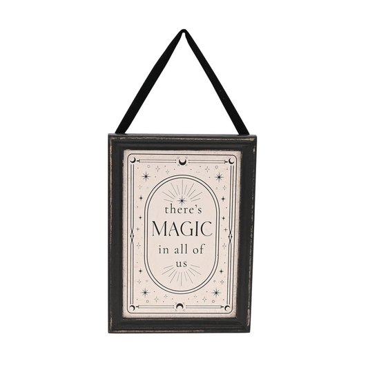 Juliana Mystic Legends Hanging Plaque "There's Magic In All Of Us "