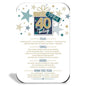 40 Today Born In 1984. 40th Birthday Card For Male. Size 23x15 cm (9x6 Inches)