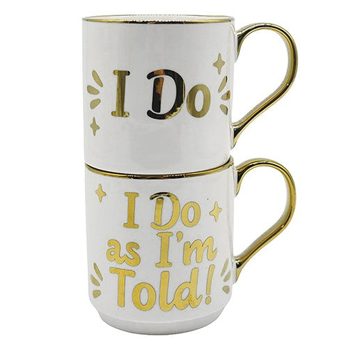 Gold Edition 2 Mug Stack I Do