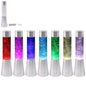 Glitter Lamp Tall silver