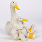 Quackers Seated Hugging Duck With Duckling Figurine