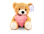 plush Bear with Heart 20cm