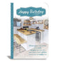 wishing you  a happy birthday   card  open