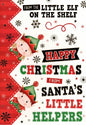 Little Elf On The Shelf Greeting Card ~ From The Little Elf On the Shelf