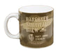 HANGOVER SURVIVAL BREW Mug Oversized Coffee Tea Novelty Dad Gift Military Style