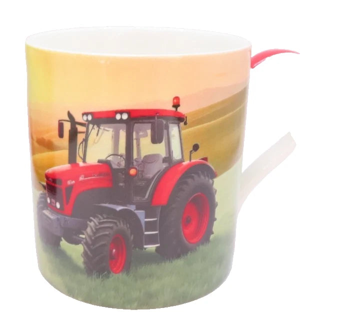 Red Tractor Mug 9 CM Boxed Fine China Tableware Gift Countryside Farming