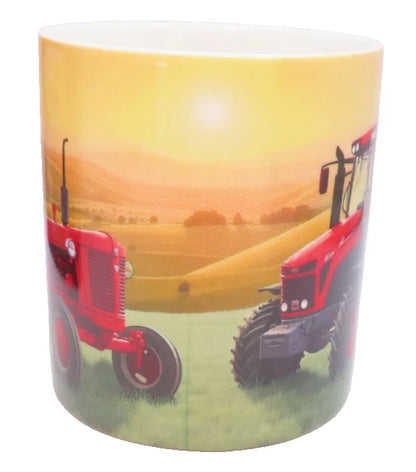 Red Tractor Mug 9 CM Boxed Fine China Tableware Gift Countryside Farming