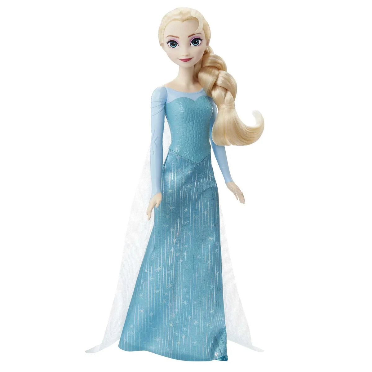 Frozen Elsa Doll (Blue, 32 cm) with Dress and Shoes  by Mattel