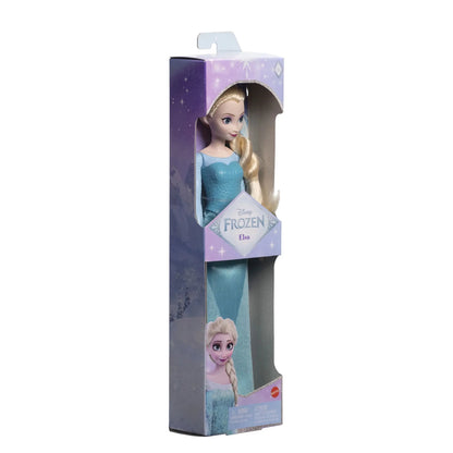 Frozen Elsa Doll (Blue, 32 cm) with Dress and Shoes  by Mattel