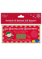 Christmas Naughty Elf Arrival Nice List Scratch and Reveal Report Card