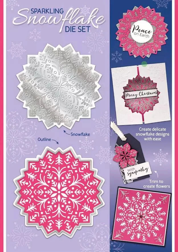 Die Cutting Essentials Magazine - issue  31  snowflake  dies