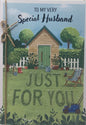 HUSBAND BIRTHDAY CARD GARDEN 7”x5”