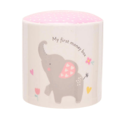 Hello Baby Money Box - Girl