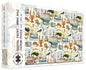 Coastal Pieces by Emma Ball 1000 piece jigsaw puzzle