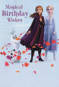 Disney Frozen Hallmark Birthday Greeting Card (8" x 5.5")