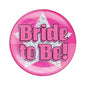 bride to be mega  badge