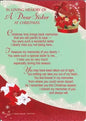in loving memory  of a dear  sister at christmas  graveside  card