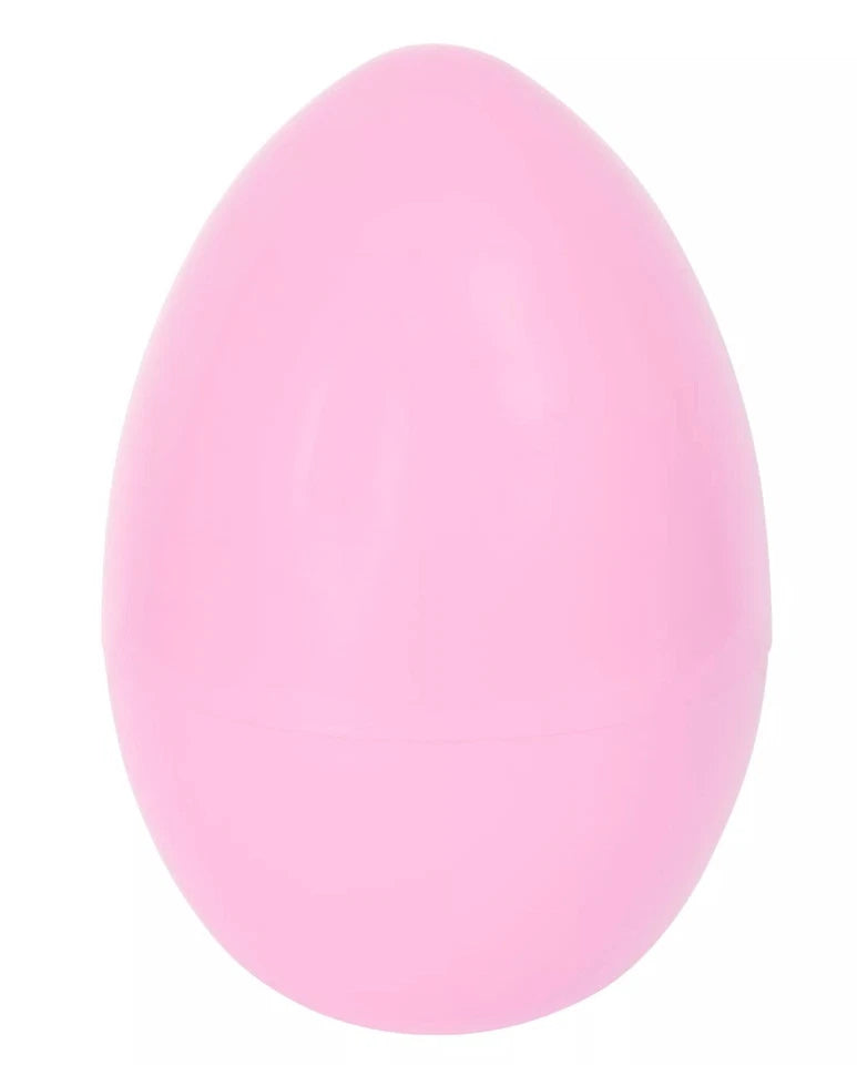 Giant Fillable Plastic Easter Egg Baby Pink  14 Inch