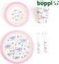 boppi Toddler Feeding Dinner Picnic Set 5-Piece Tableware - Butterflies