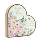 The Cottage Garden Mantel Heart Plaque - Nan