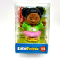 Fisher Price Little People TESSA Pink Skirt Green Top Rainbow Graphic