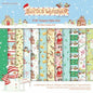 Trimcraft 8X8 Paper Pack  santas workshop - hanrattycraftsgifts.co.uk