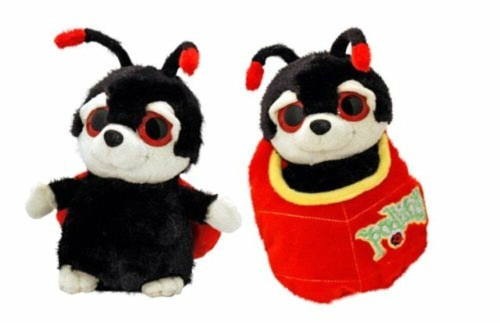 Keel Toys Podlings 18cm Ladybird by Keel Toys - hanrattycraftsgifts.co.uk