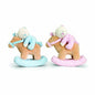 keel musical rocking horse bear 22cm pink - hanrattycraftsgifts.co.uk