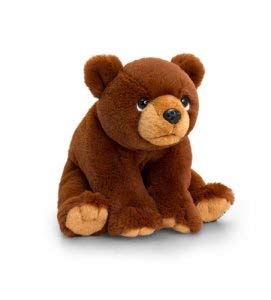 Keel Toys grizzly bear 30cm - hanrattycraftsgifts.co.uk